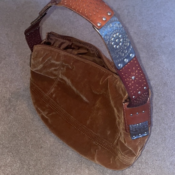 Fossil Handbags - Fossil Corduroy Hobo Purse